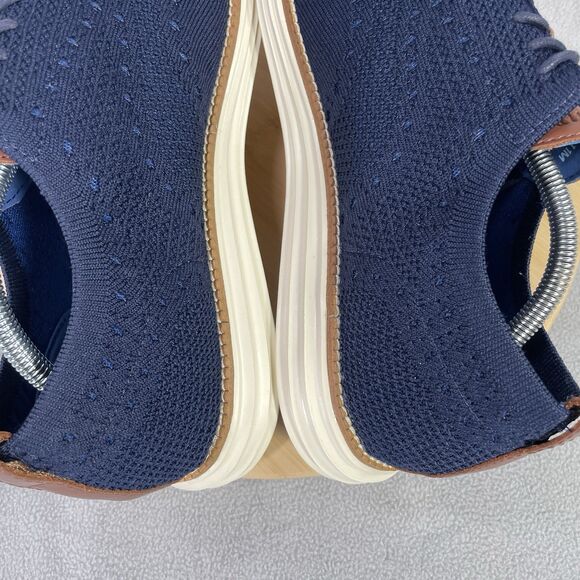 Cole Haan Men\'s Size 11 M Original Grand Blue Stitchlite Oxford Shoes C27960 main image 12